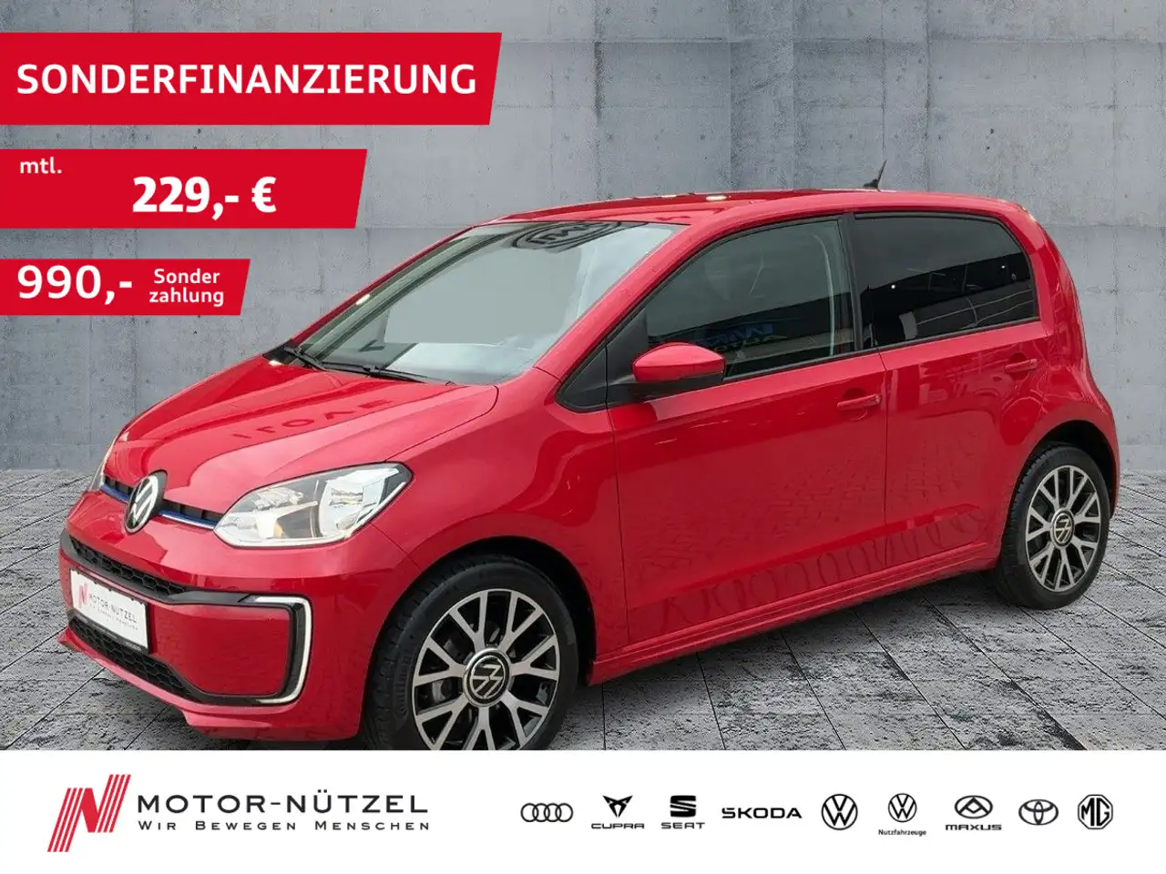 Volkswagen E-Up ! EDITION KLIMA+TEMPOMAT+SHZ+KAMERA+DAB+ALU