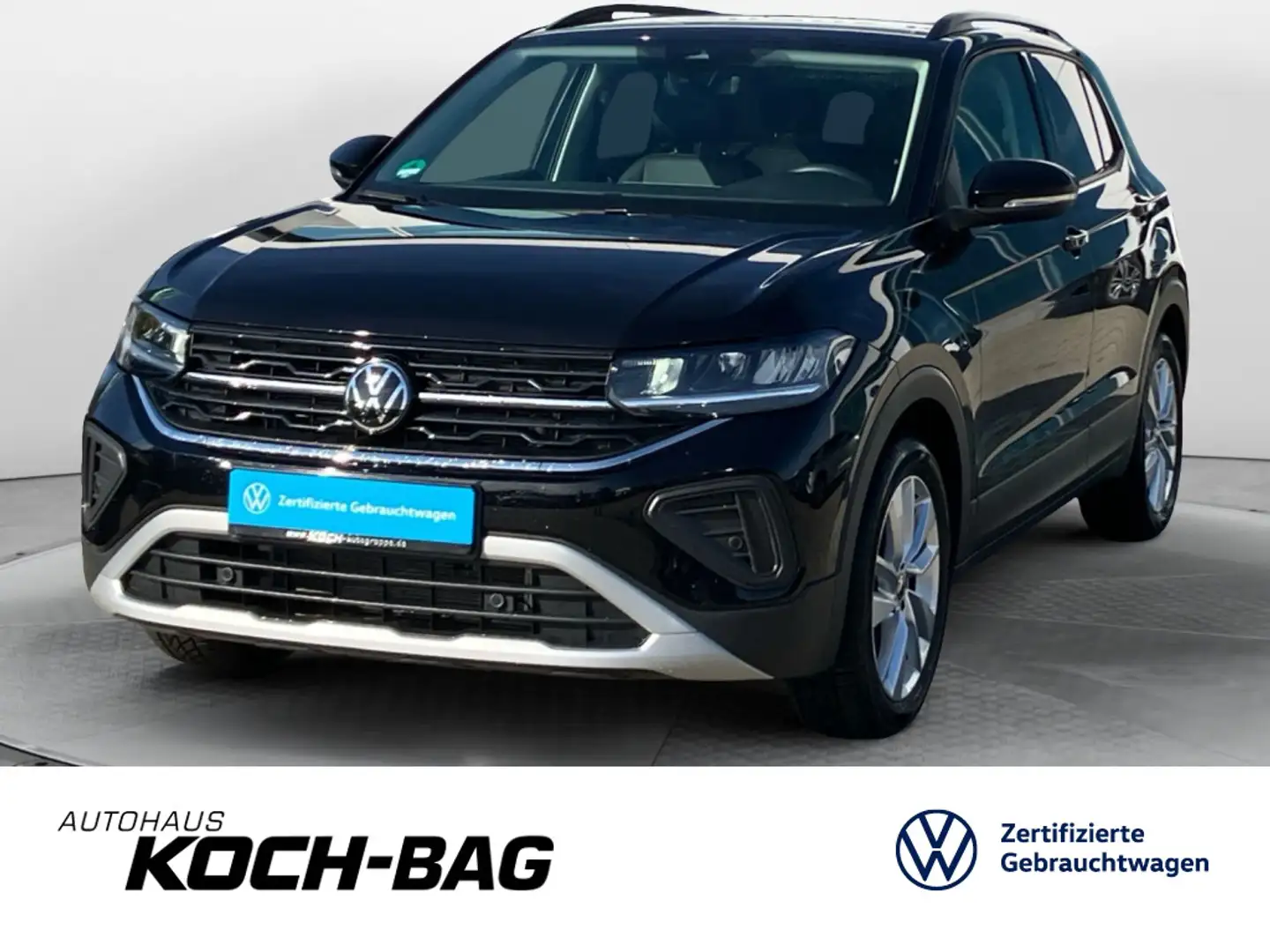 Volkswagen T-Cross 1.0TSI Goal DSG LED Zwart - 1