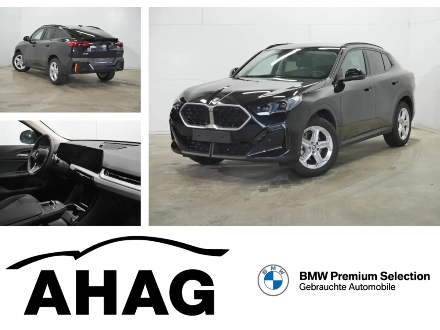 BMW X2 sDrive18d Steptronic DCT Komfortzugang Schwarz - 1