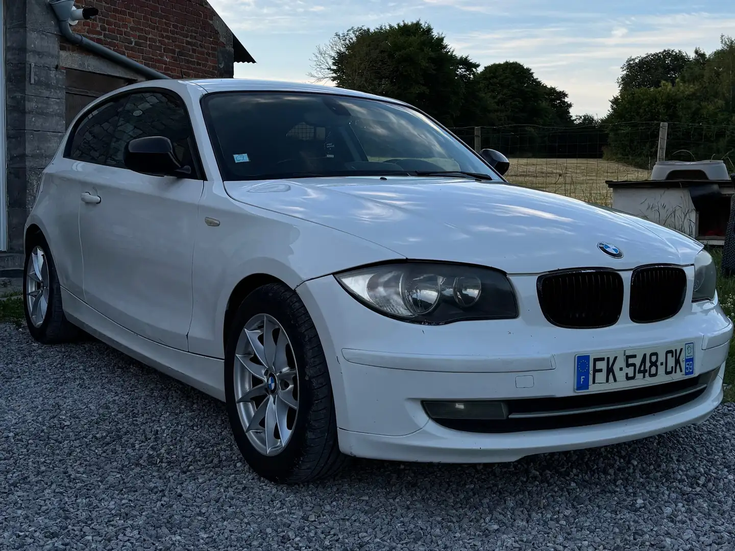 BMW 118 118D 143 EDITION Blanc - 2