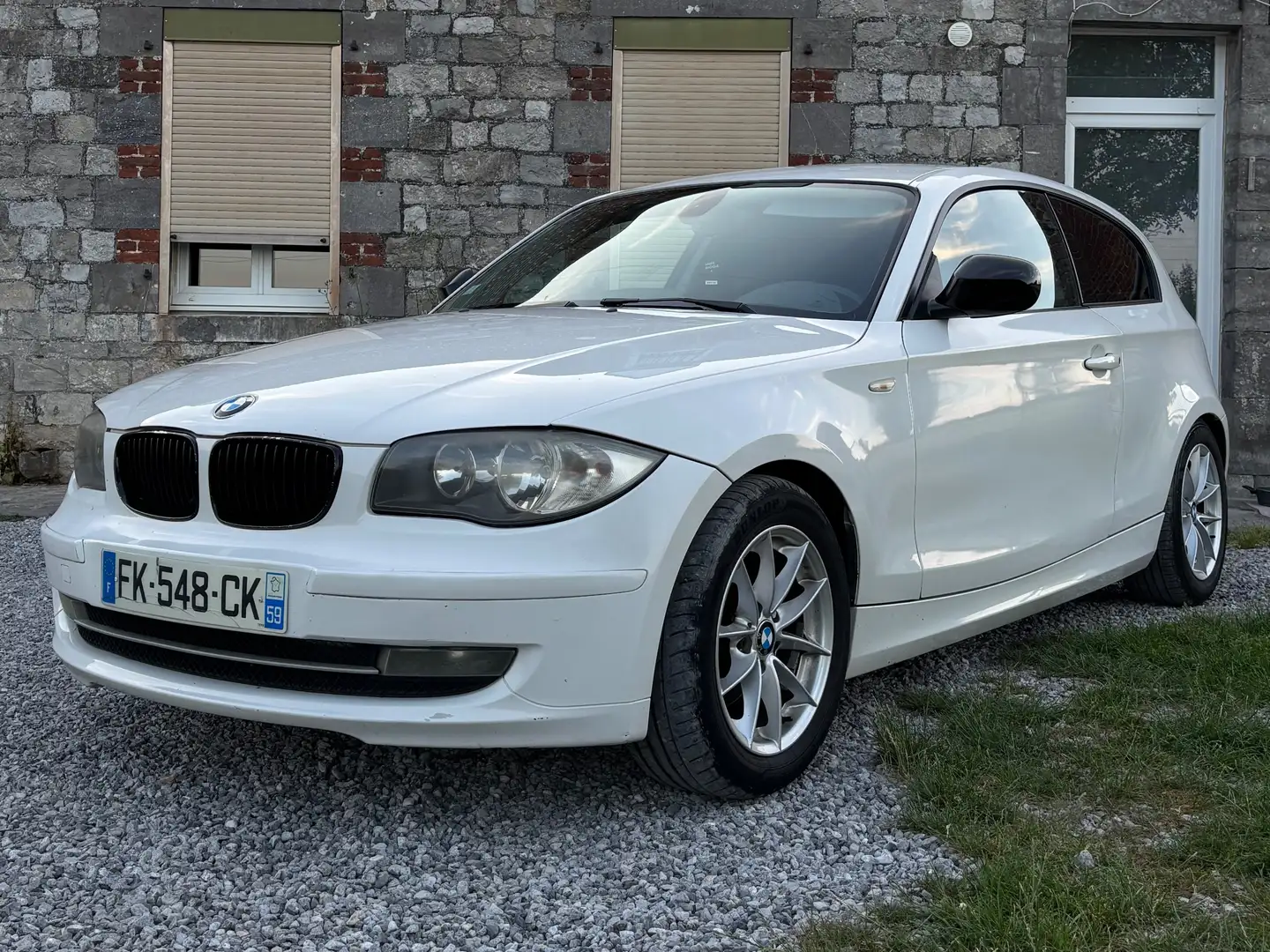 BMW 118 118D 143 EDITION Blanc - 1