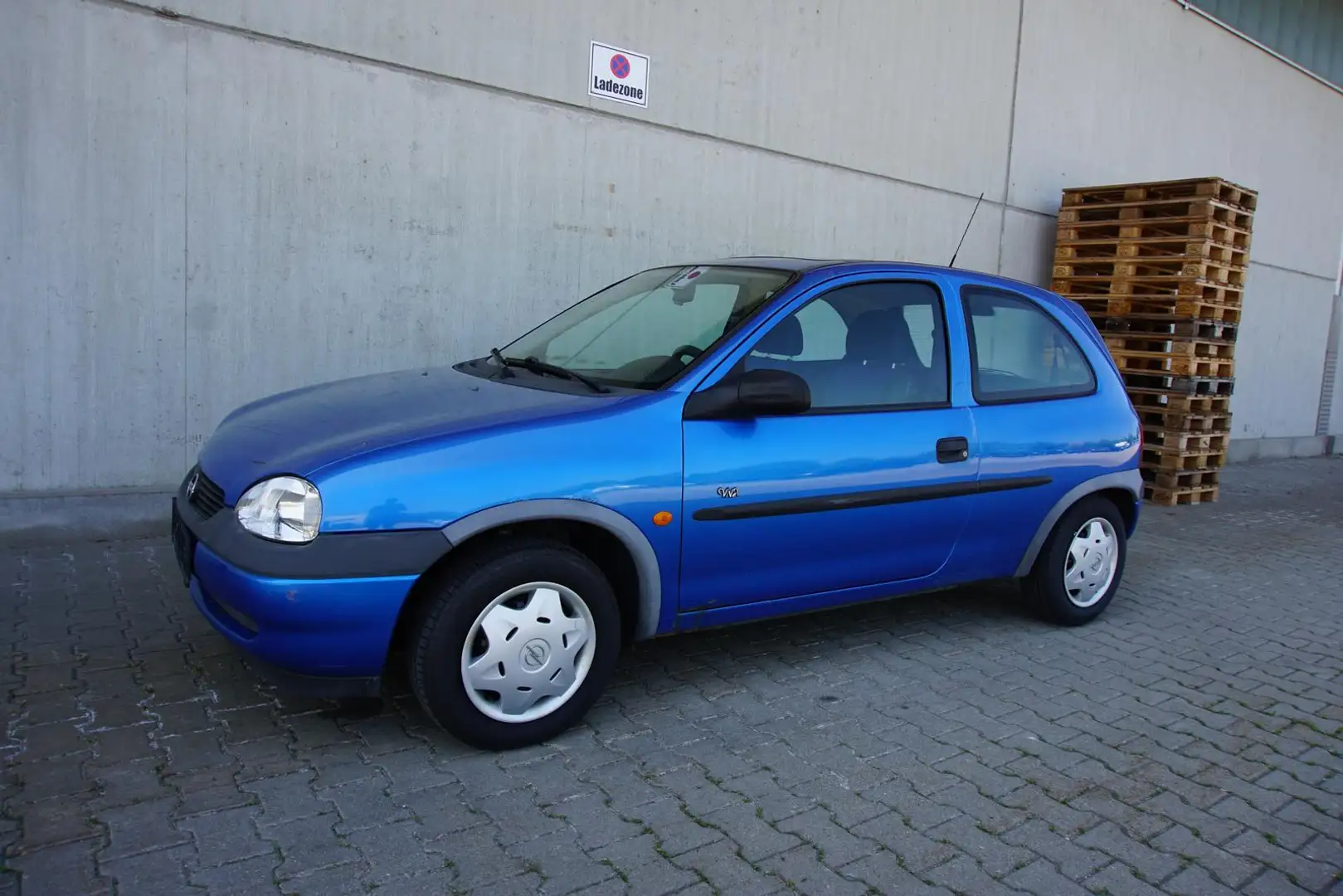 Opel Corsa 1.2 16V Radio Klima Schiebedach Bleu - 2