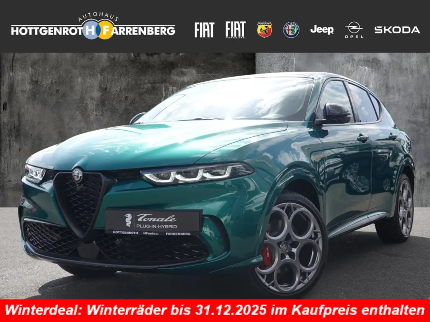 Alfa Romeo Tonale Veloce Plug-In-Hybrid AWD 1.3 EU6e MY24 TRIBUTO IT Negro - 1
