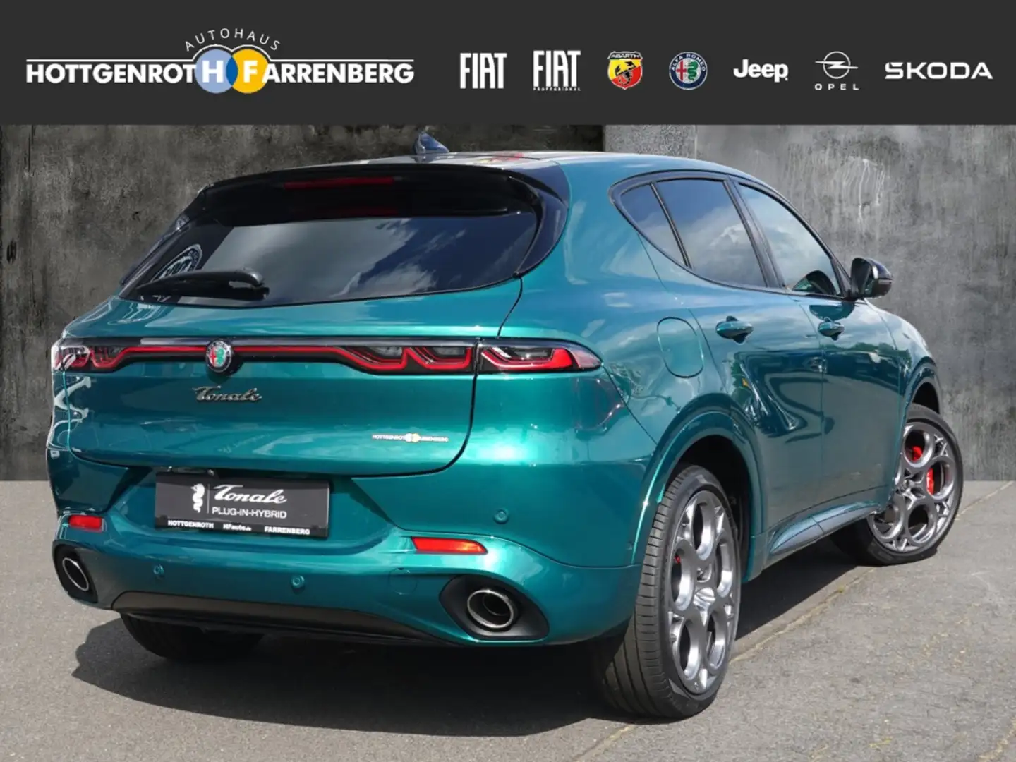 Alfa Romeo Tonale Veloce Plug-In-Hybrid AWD 1.3 EU6e MY24 TRIBUTO IT Schwarz - 2