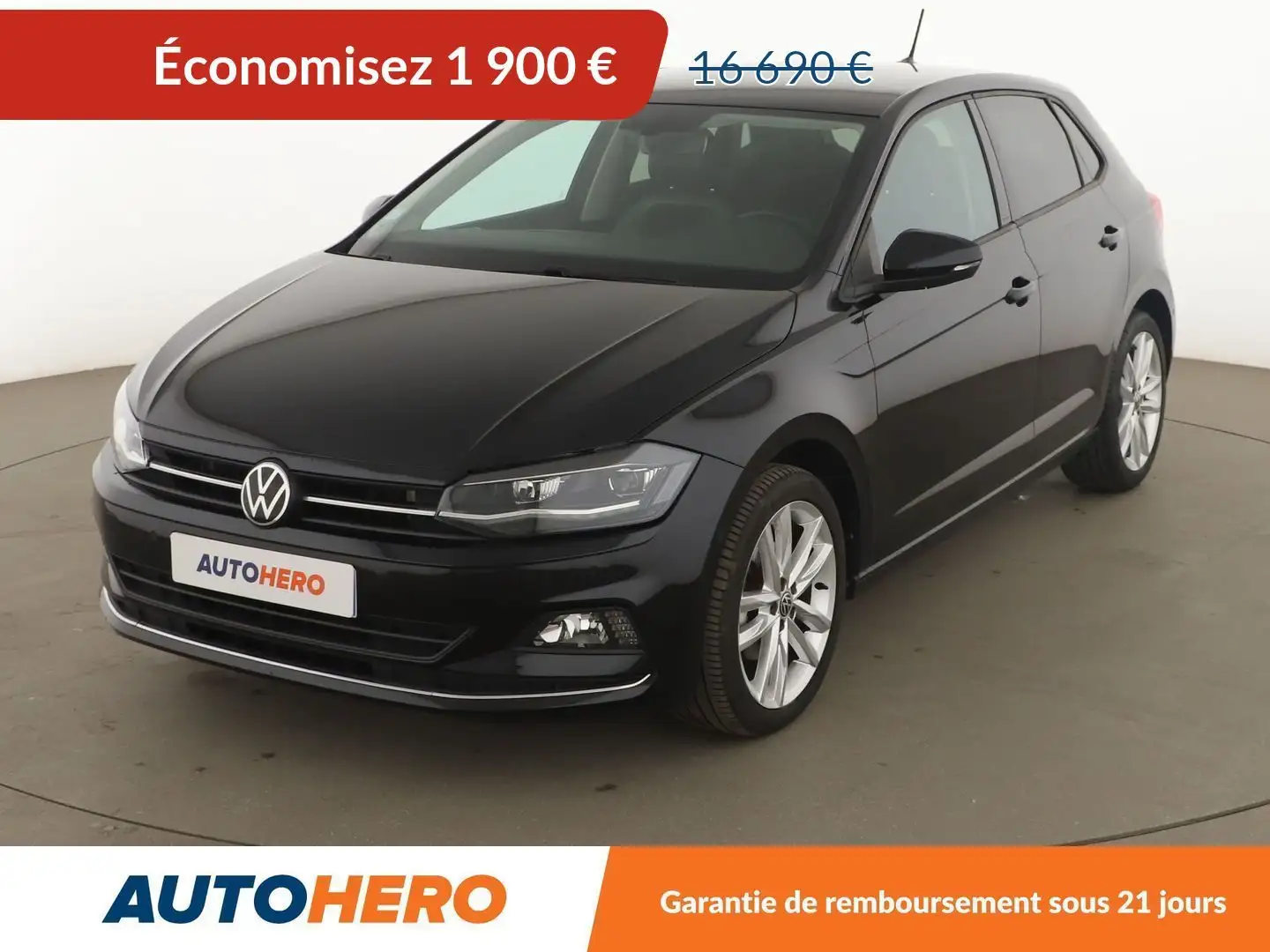 Volkswagen Polo 1.0 TSI Carat Noir - 1