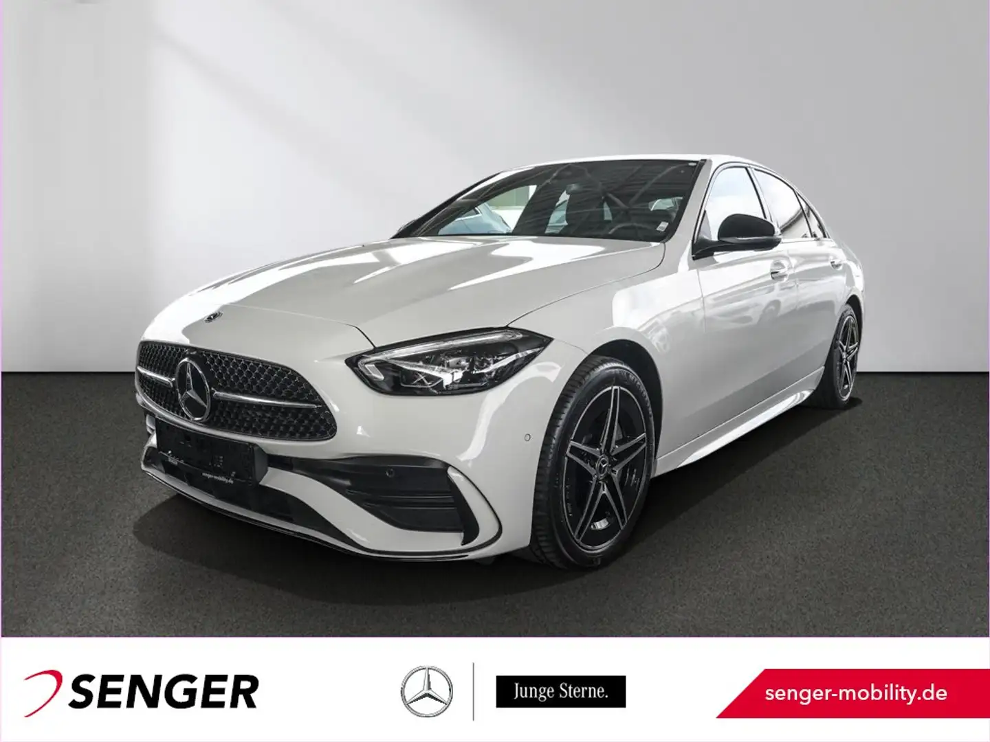 Mercedes-Benz C 300 e AMG Distronic Rückfahrkamera Pano LED Blanc - 1