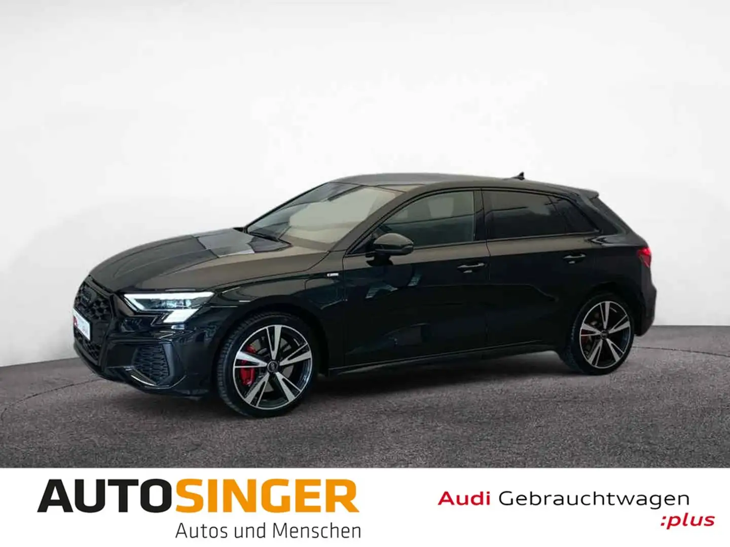 Audi A3 Sportback 45 TFSI e 2x S line *MATRIX*AHK*ACC Schwarz - 1