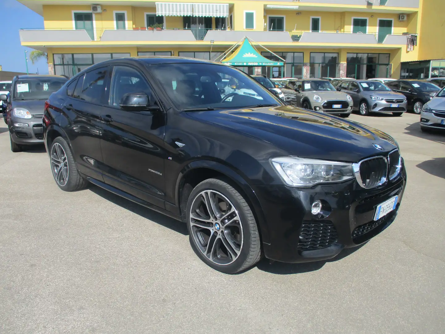 BMW X4 X4 20D 190CV M-SPORT PELLE/NAVI/LED KM CERTIFICATI Nero - 1