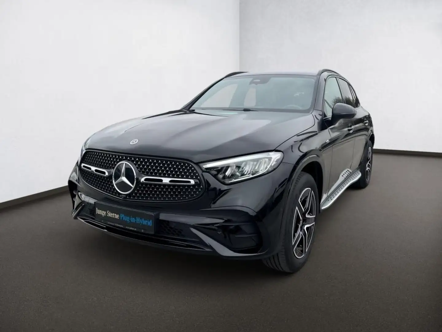 Mercedes-Benz GLC 300 e 4M AMG-Adv+*Night*AHK*Trittbr*360*Memo Schwarz - 2