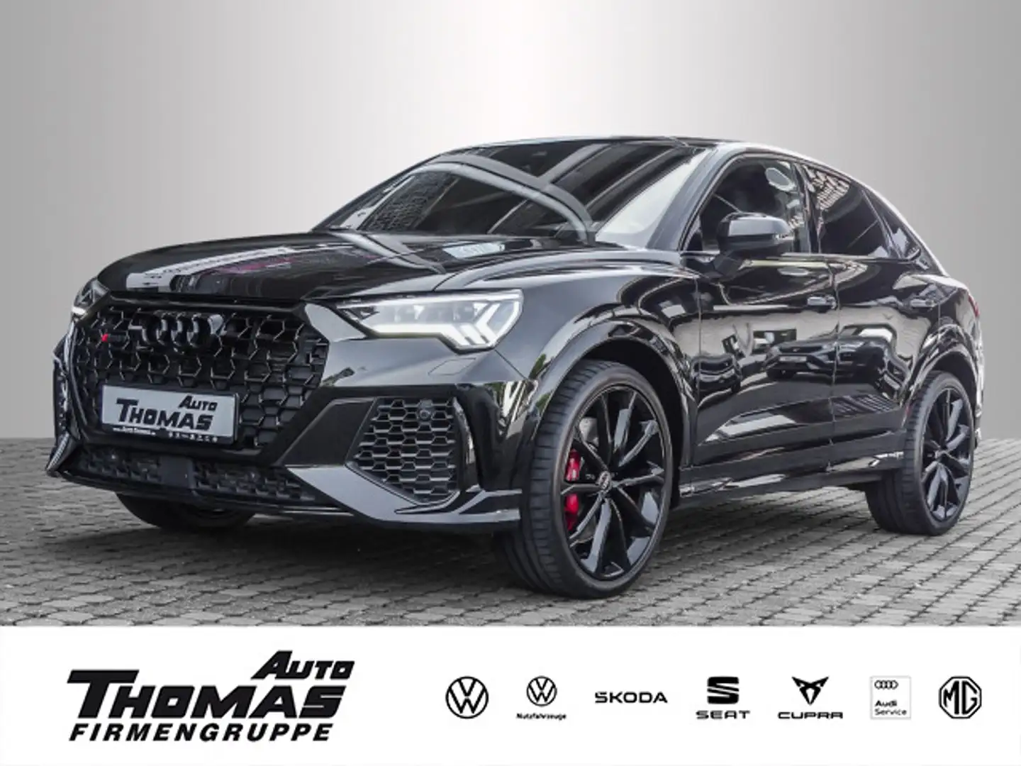 Audi RS Q3 2.5 TFSI quattro Stronic MATRIX Zwart - 1