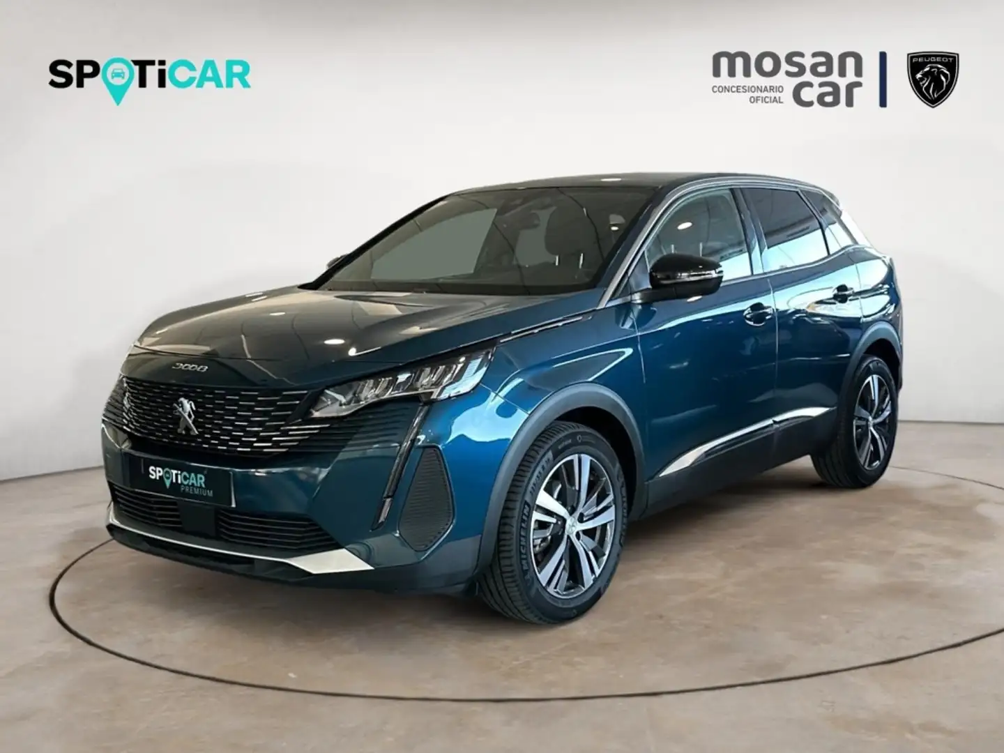 Peugeot 3008 1.2 PURETECH 130 ALLURE PACK GPS LL18 RADAR AR+CAM Blau - 1