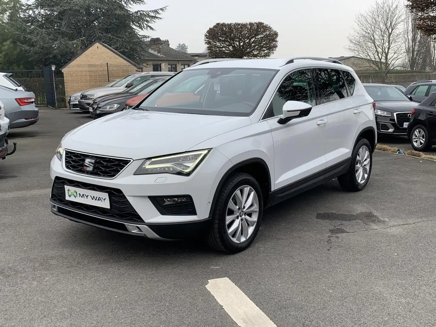 SEAT Ateca 1.0 TSI STYLE 5d 85 DS8 M6 Wit - 1
