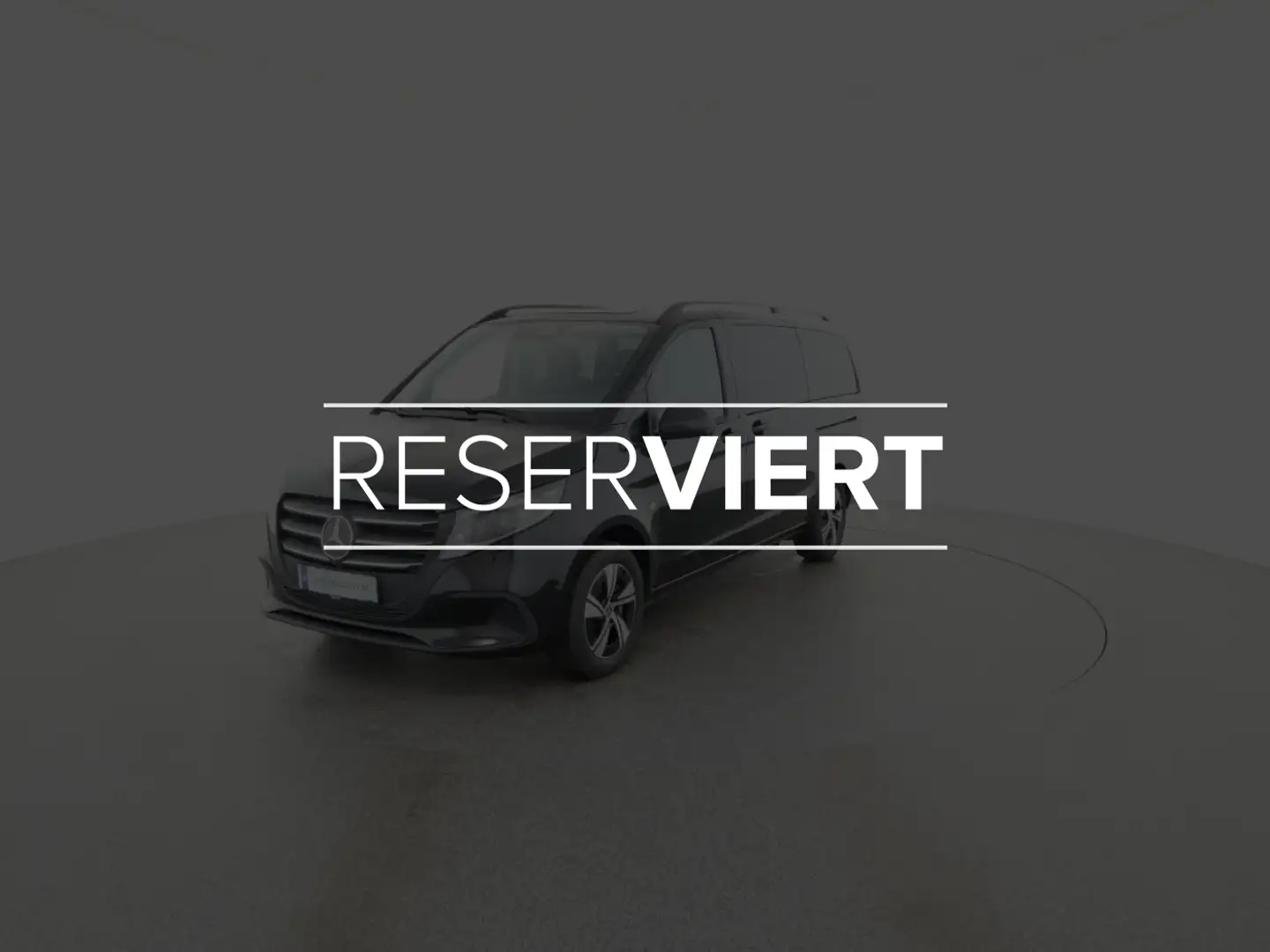 Mercedes-Benz Vito 124 CDI Kombi SELECT Lang AHK 2,5t 8Sitze Schwarz - 1