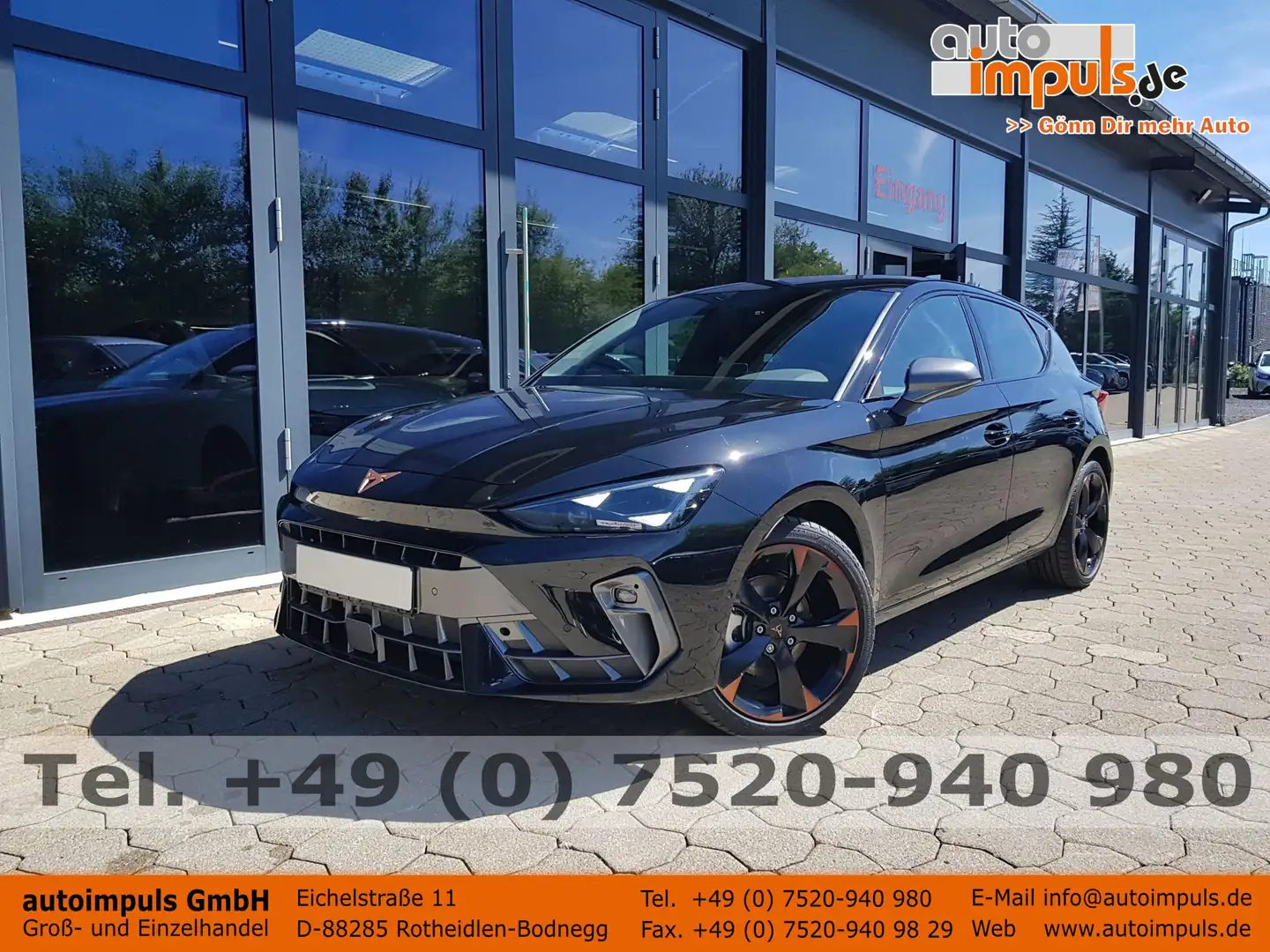 CUPRA Leon 1,5eTSI DSG 110KW/150PS AHK, Assist XL , Matrix... Fekete - 1