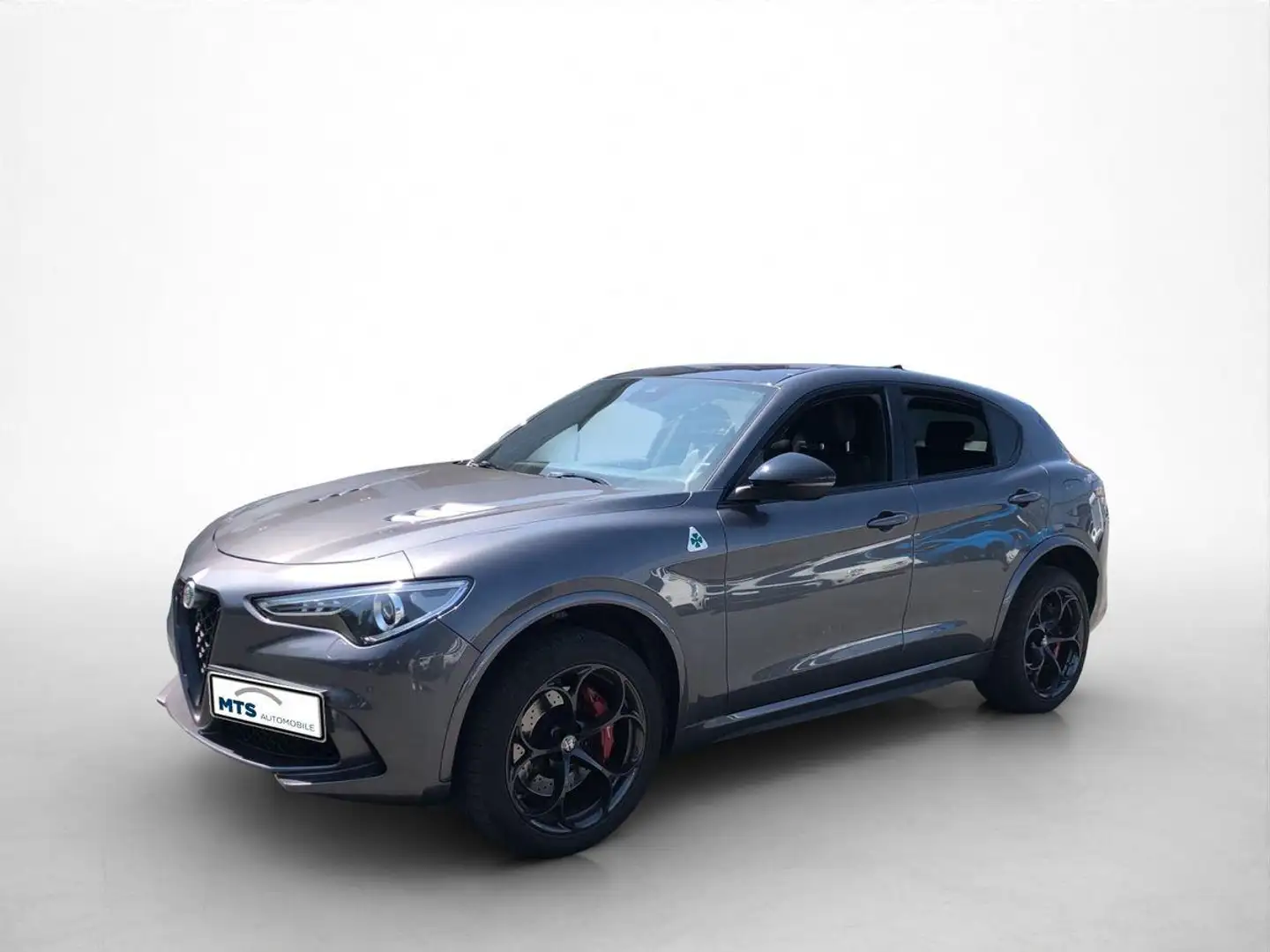 Alfa Romeo Stelvio Quadrifoglio 510 PS Schiebedach Assistenz uvm. Grau - 2