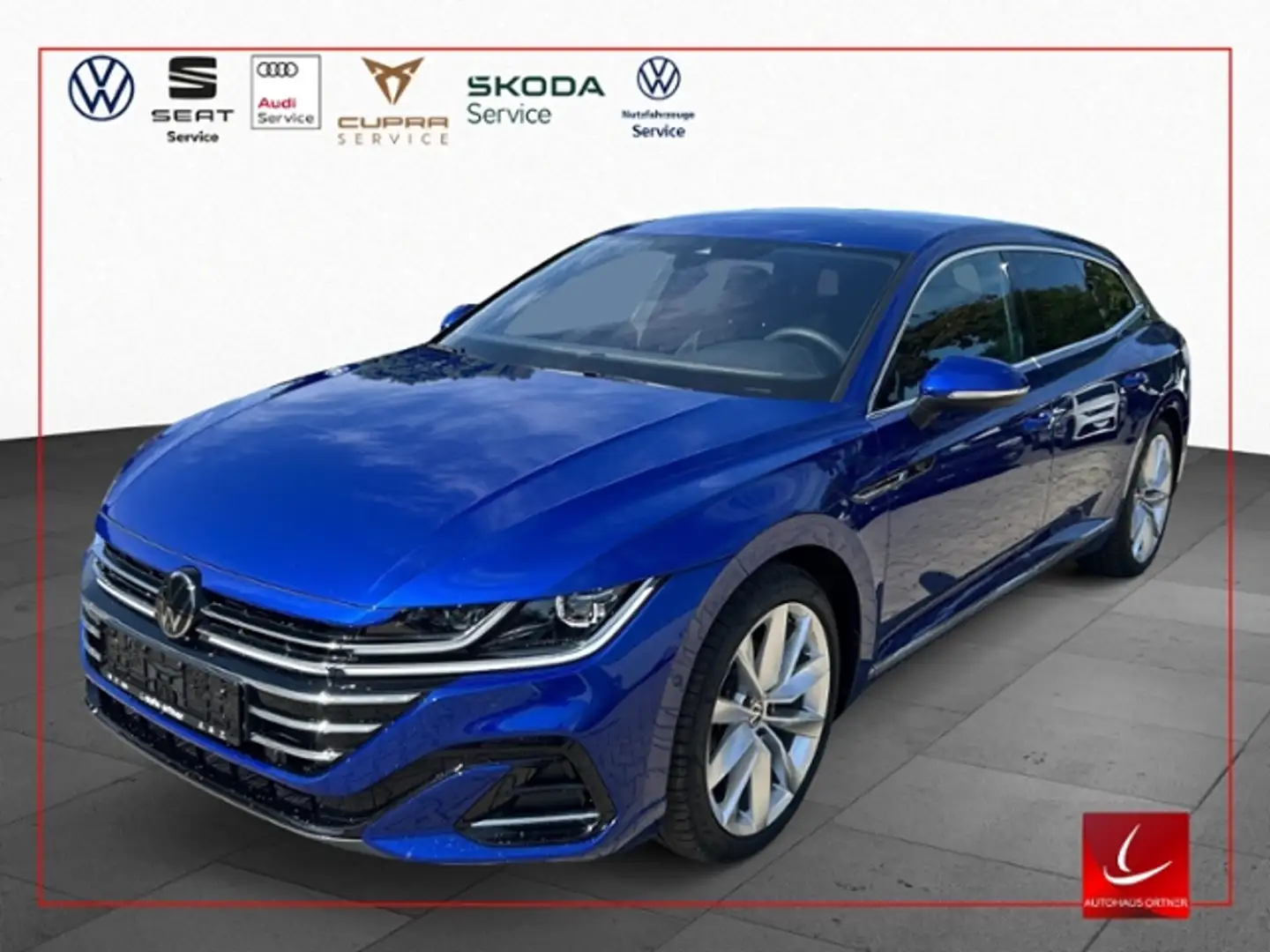 Volkswagen Arteon 2.0 TDI R-LINE 4MOTION IQ.LIGHT SOUND KAMERA NAVI Blau - 1