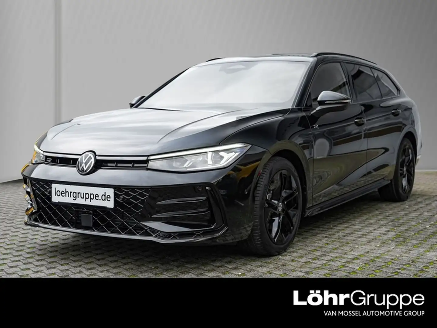 Volkswagen Passat 2,0 l TDI SCR DSG R-line VLW Schwarz - 1