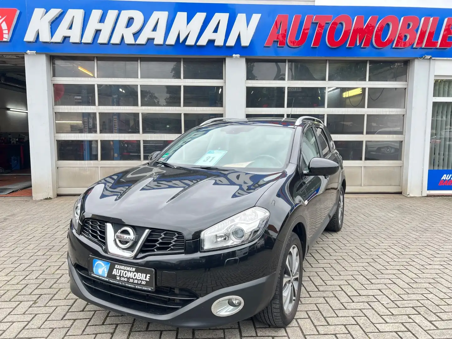 Nissan Qashqai +2 Tekna /7 sitze/Klim/leder/AHK Schwarz - 1