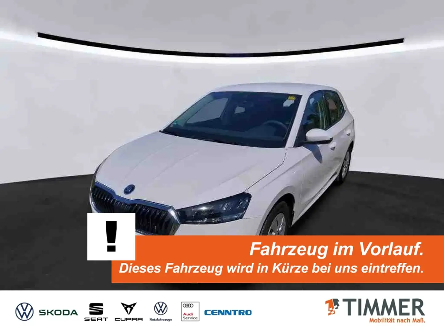 Skoda Fabia 1.0 ACTIVE *LED *DAB *PDC *KLIMA * Wit - 1