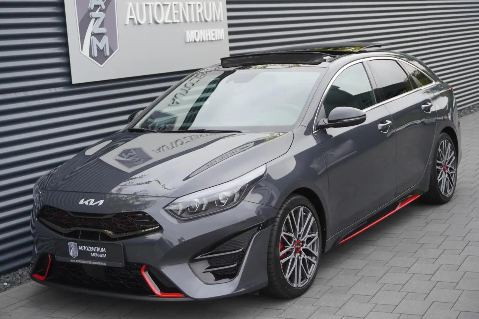 Kia ProCeed / pro_cee'd PROCEED GT|VIRTUAL|PANORAMA|MEMORY|LED|JBL|DAB| Gris - 2