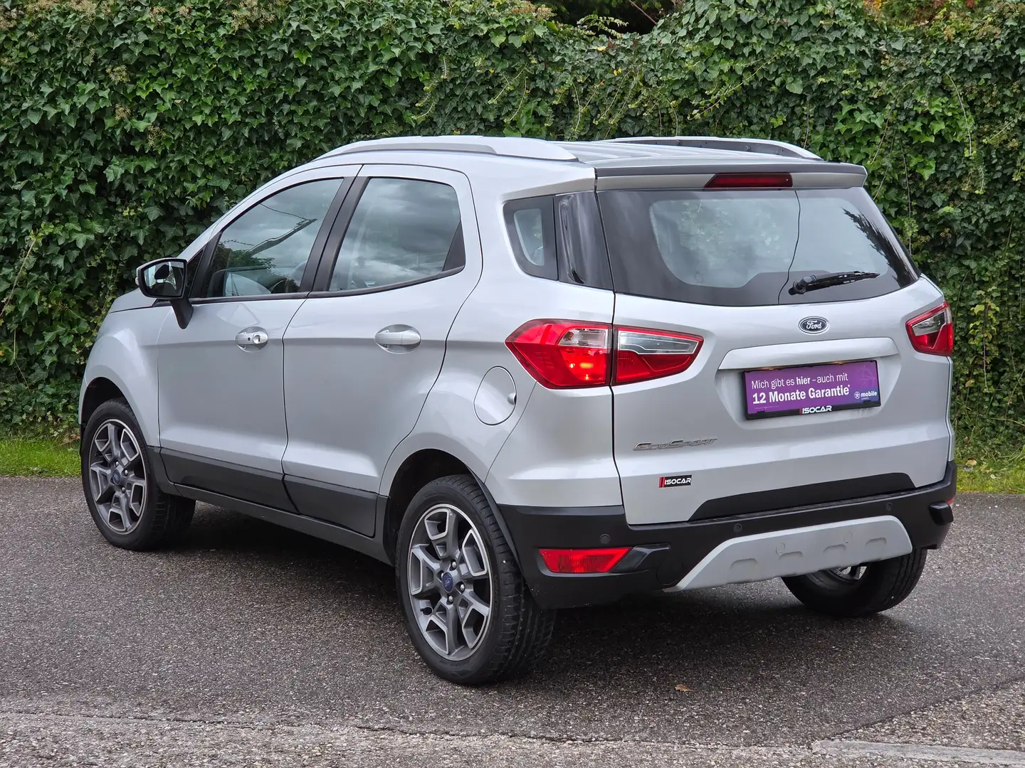 Ford EcoSport 1,5 // TITANIUM // AUTOMATIK // WENIG KILOMETER // Silber - 2