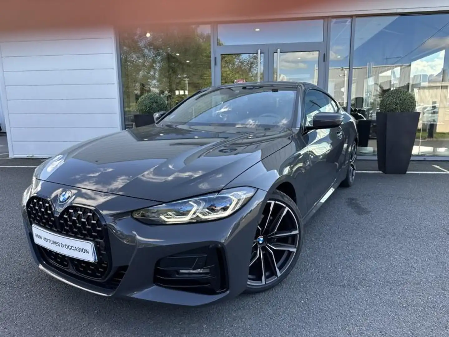 BMW 420 420iA 184ch M Sport Gris - 1