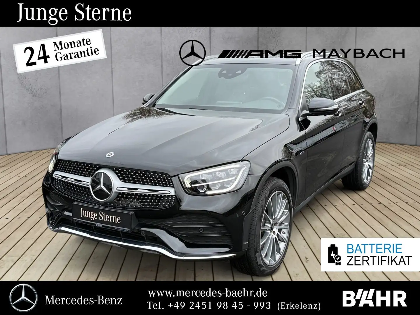 Mercedes-Benz GLC 300 GLC 300 e 4M AMG/MBUX/LED/AHK/360°/Distronic/20" Schwarz - 1