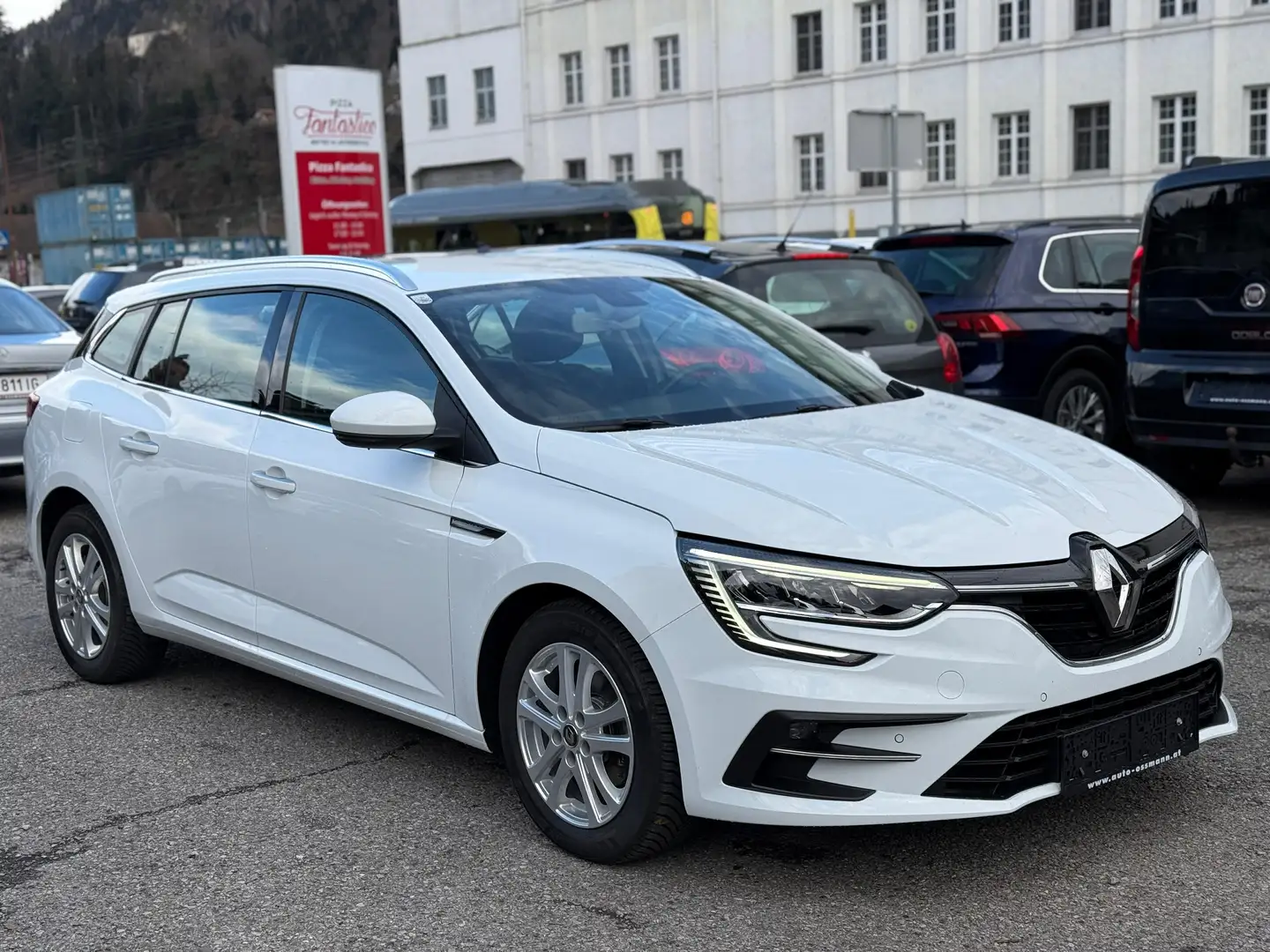 Renault Megane Business Kombi Automatik 1.Besitz TÜV NEU Weiß - 1