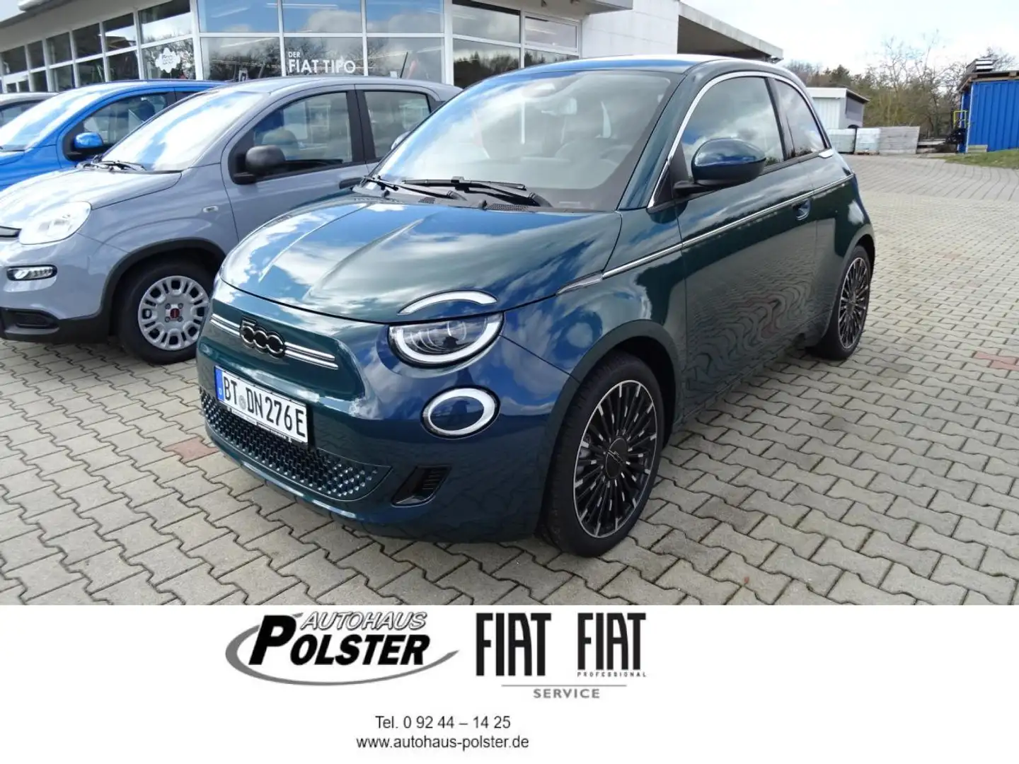 Fiat 500e Icon*Winter*Co-Driver*Komfort*MagicEye*Style-Paket Grün - 1