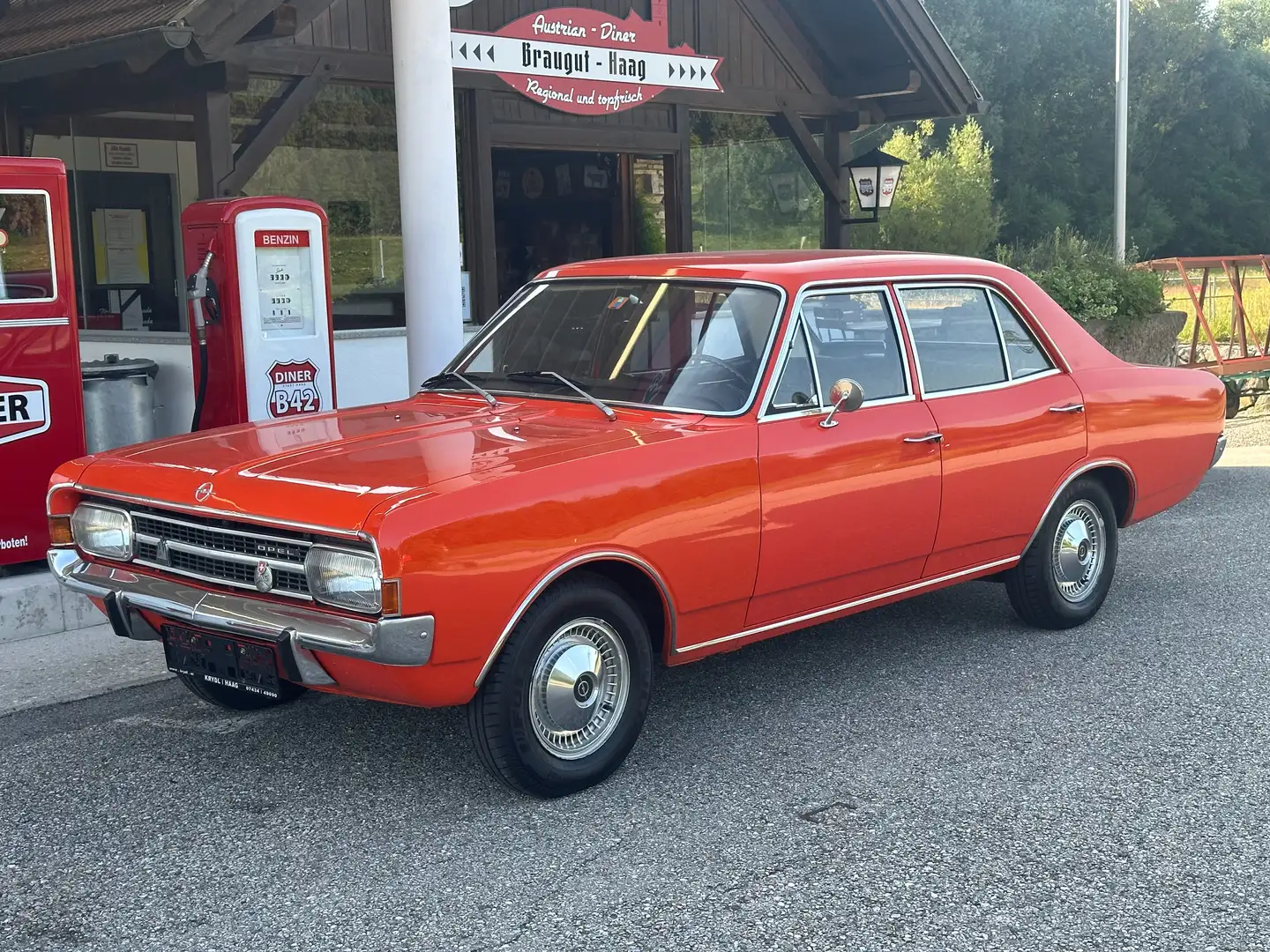 Opel Rekord Rekord  C1900 / Pickerl & Service NEU / Rouge - 1