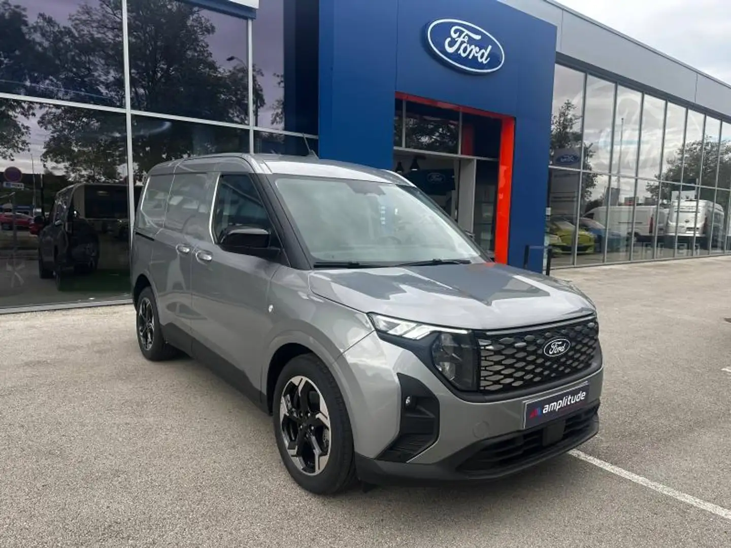 Ford Transit Courier Electrique 100 kW 136ch Limited Gris - 1