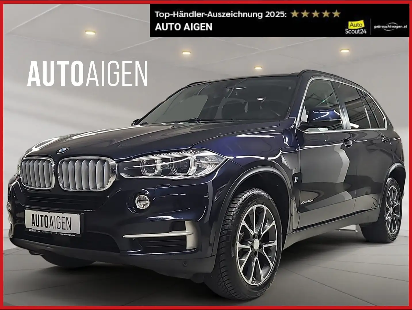 BMW X5 PHEV xDrive40e * KAMERA * XENON * MEMORY * NAVI * Bleu - 1