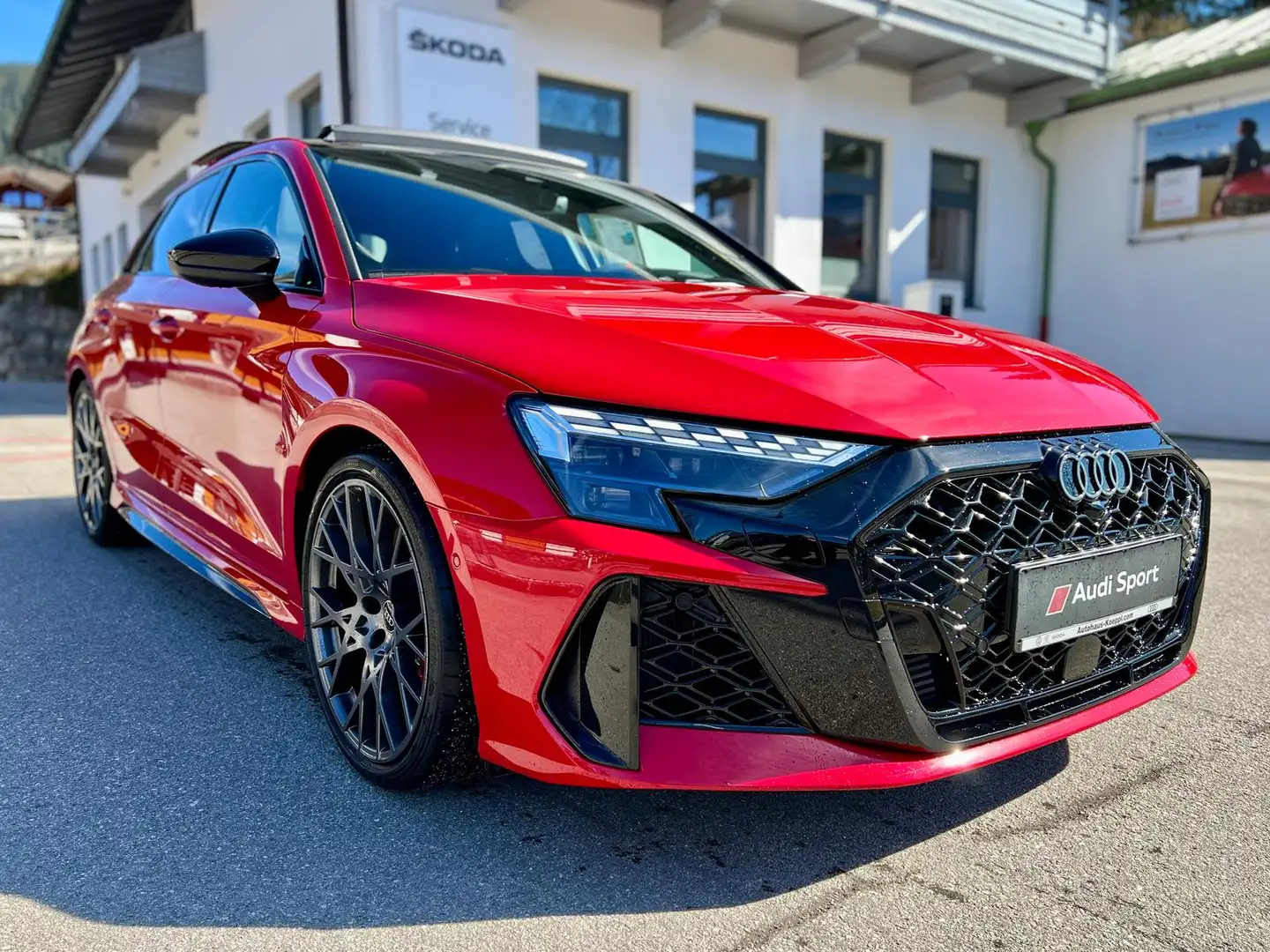 Audi RS3 SB 2.5 TFSI quattro FACELIFT RS-Schalensitze Piros - 2