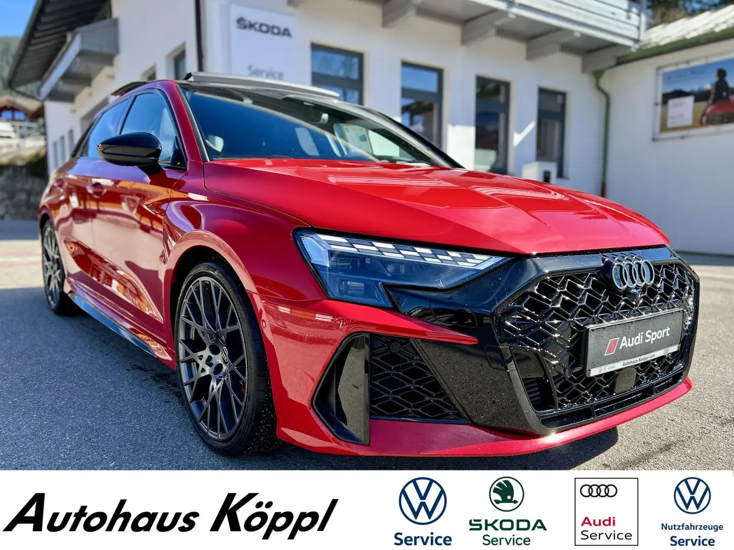 Audi RS3 SB 2.5 TFSI quattro FACELIFT RS-Schalensitze Rood - 1