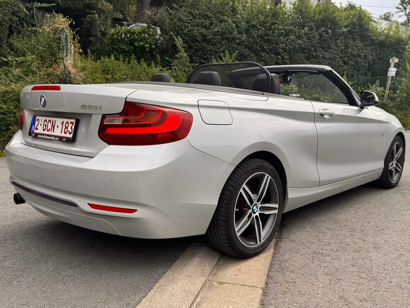 BMW 218 Cabriolet 218i essence Zilver - 2