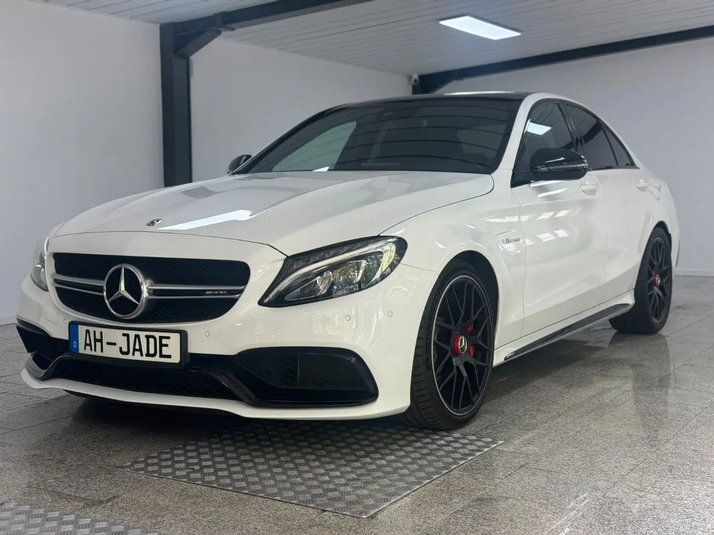 Mercedes-Benz C 63 S AMG *Panorama*Burmester*Memory Weiß - 2