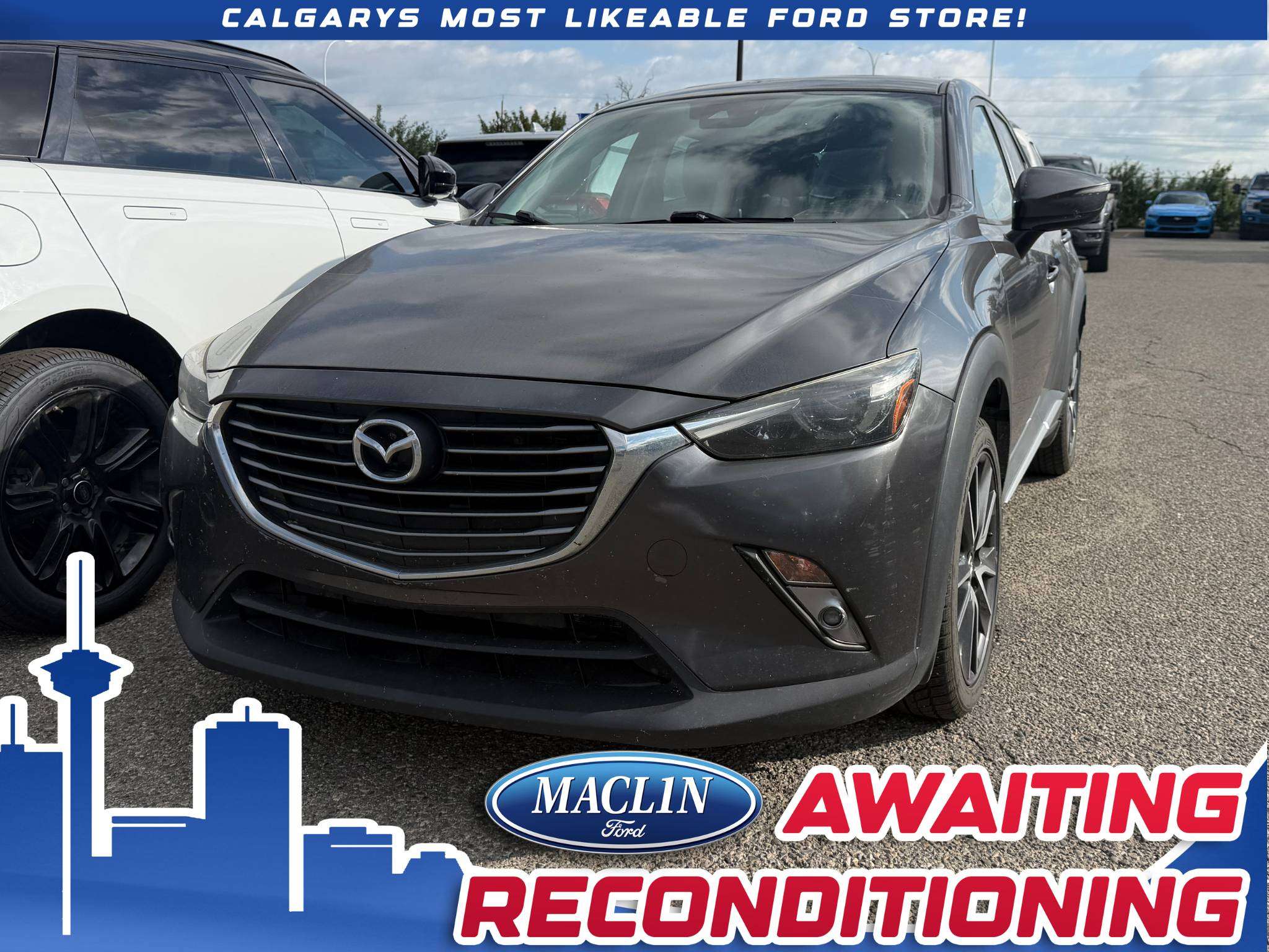 Gray 2018 Mazda CX-3 SUV / Crossover 6-Speed Automatic