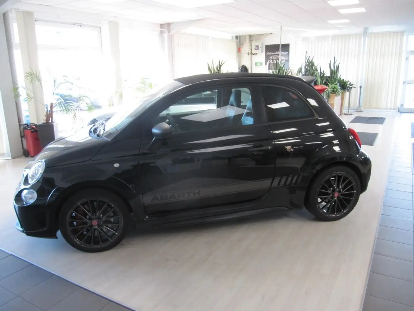 Abarth 500 Cabrio 595 C Competizione.Sonderkonfiguri !! Schwarz - 2