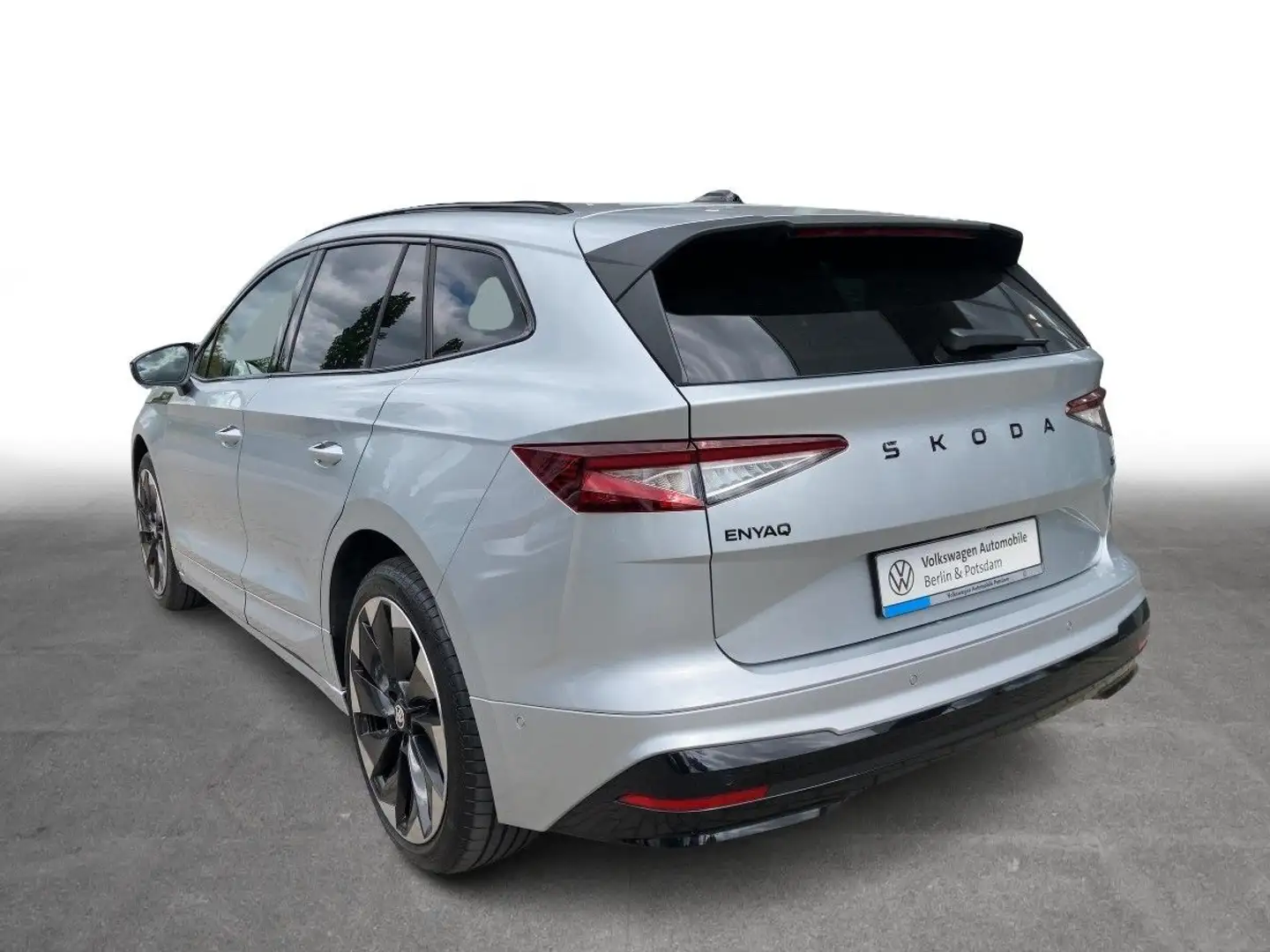 Skoda Enyaq 85 Sportline Silber - 2