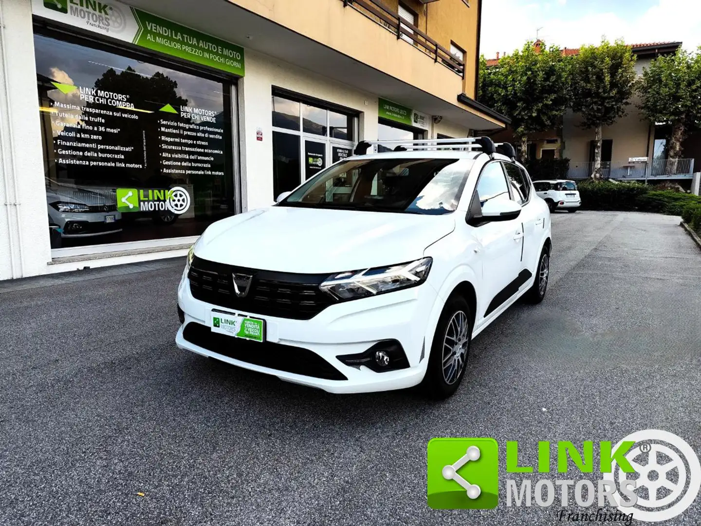 Dacia Sandero Stepway 1.0 TCe ECO-G Comfort GARANZIA INCLUSA Blanco - 1