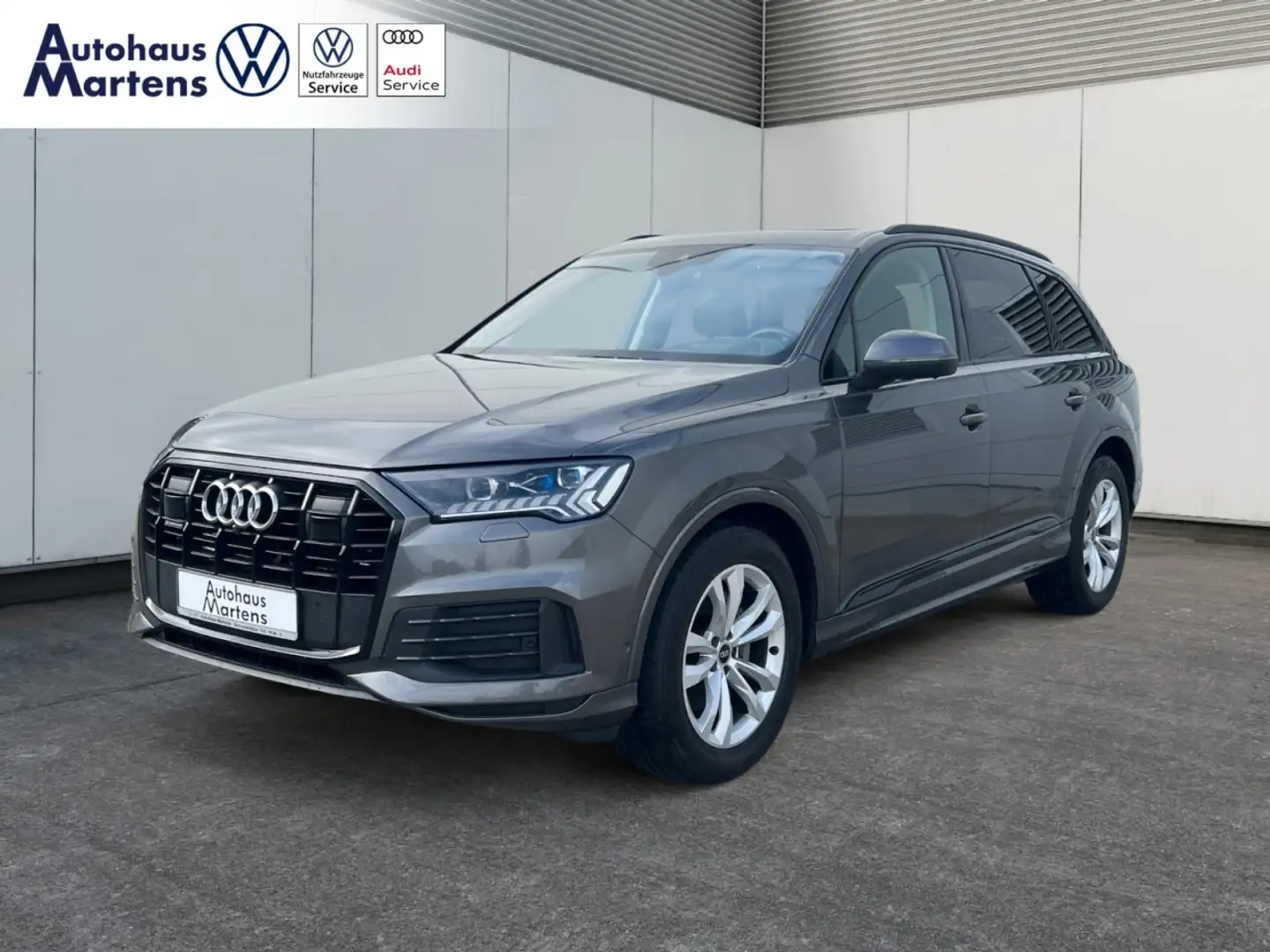 Audi Q7 50 3.0 TDI quattro basis Klima Navi Leder Grau - 1