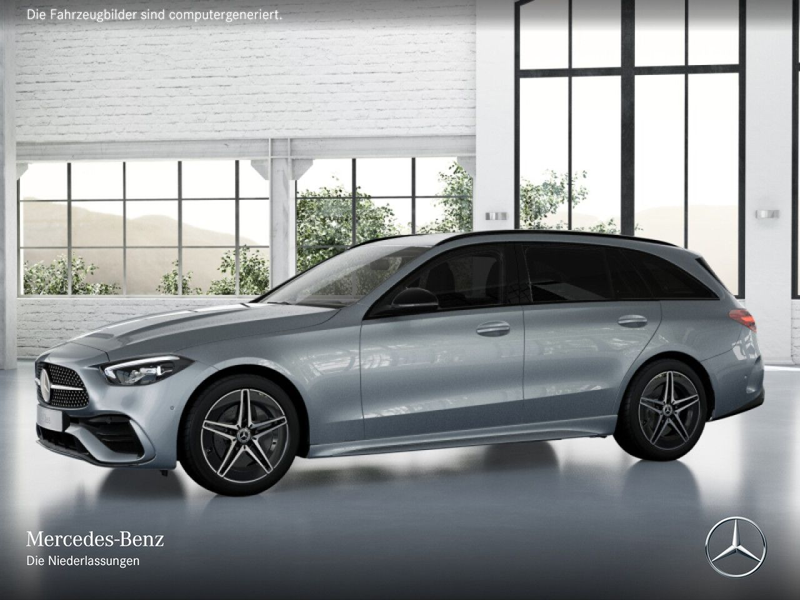 Mercedes-Benz C 200 T AMG+NIGHT+LED+KAMERA+KEYLESS+9G — photo 3