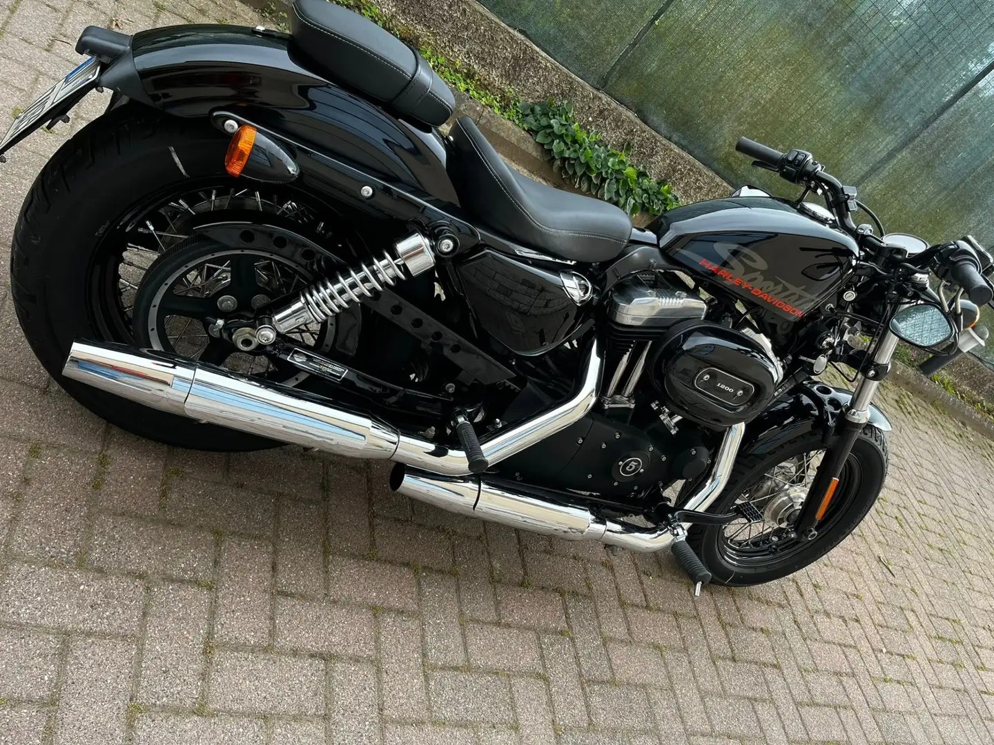 Harley-Davidson Sportster Forty Eight forty eight 48 Siyah - 1