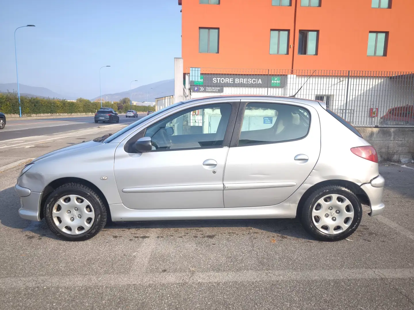 Peugeot 206 PEUGEOT 206-  BENZINA- OK NEOPATENTATI Grigio - 2