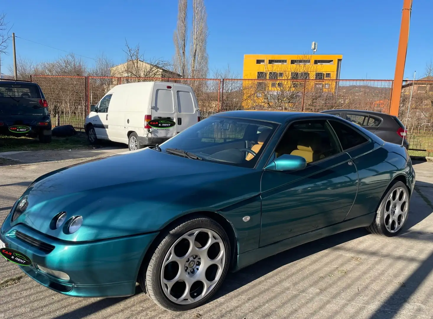 Alfa Romeo GTV 2.0 V6 tb c/pelle Momo verde sargassi Zelená - 2