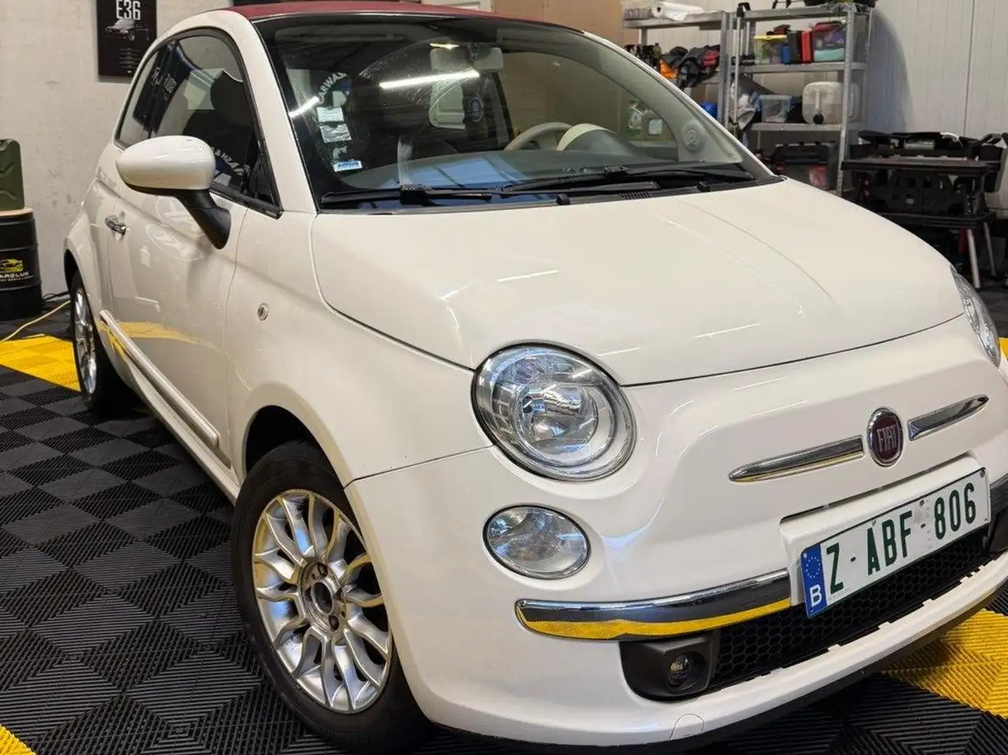 Fiat 500C Wit - 2
