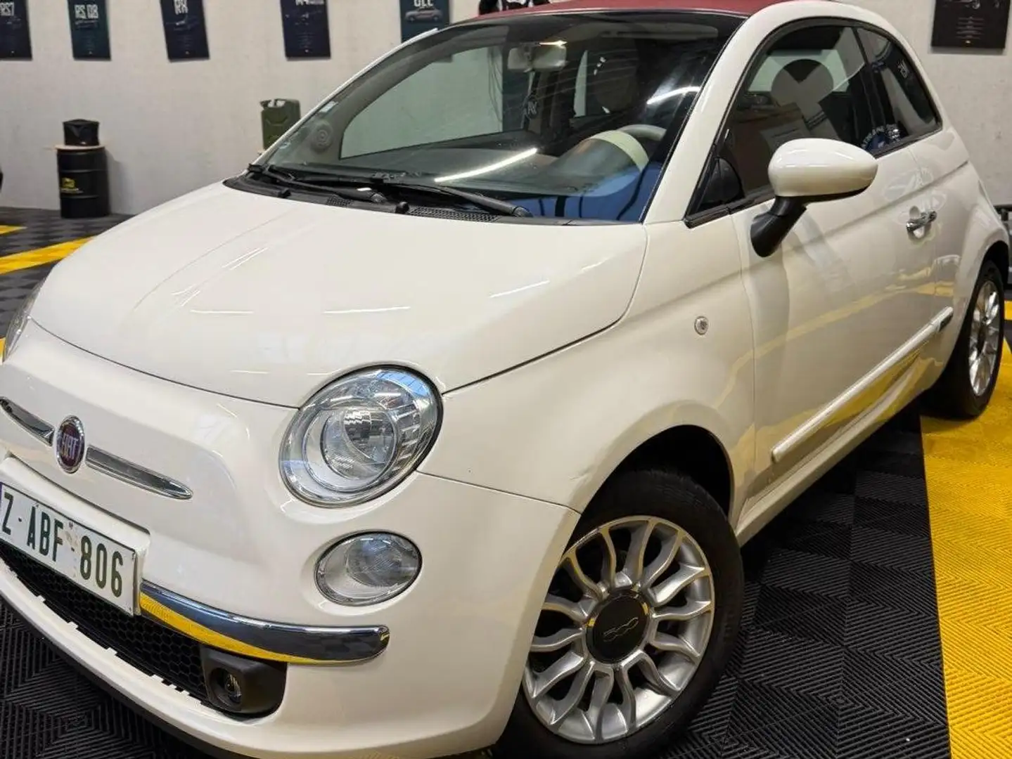 Fiat 500C Wit - 1