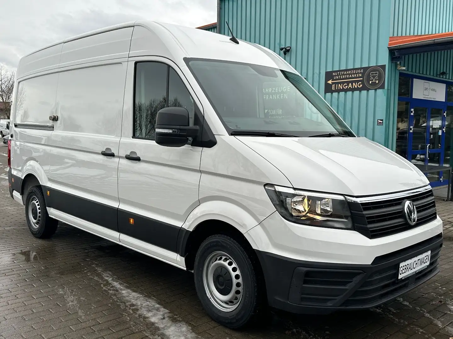 Volkswagen Crafter Kasten 140PS L2H2/270°+KLIMA+DAB+Rü-KAM Blanc - 2