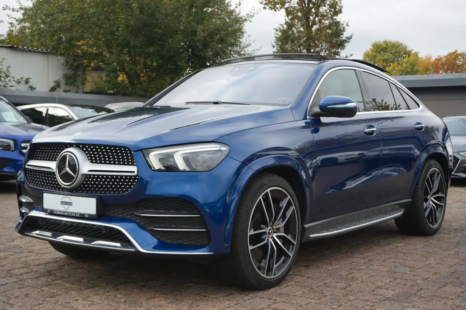 Mercedes-Benz GLE 400 d 4Matic Coupe AMG-LINE|PANO|360°CAM|LED Blau - 2