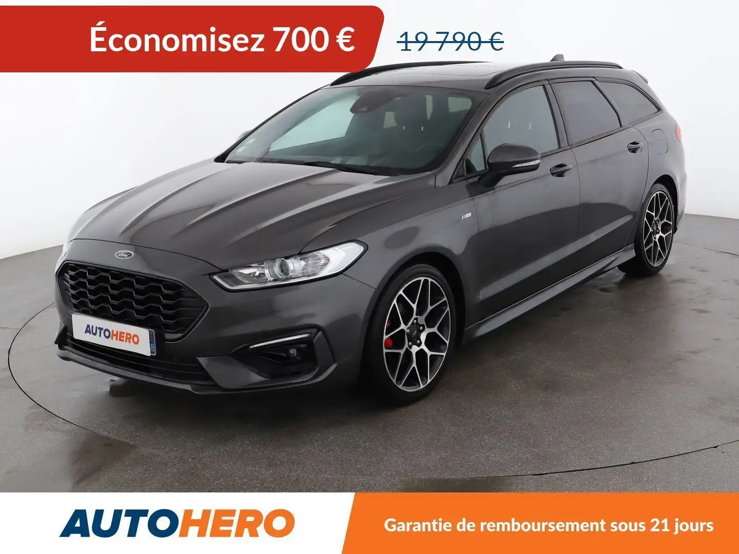 Ford Mondeo SW 2.0 EcoBlue ST-Line Auto Gris - 1